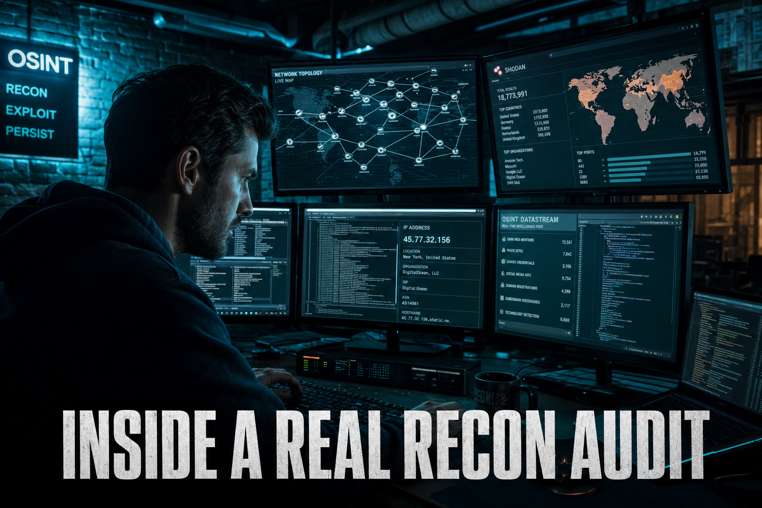 Pen testing recon methodology